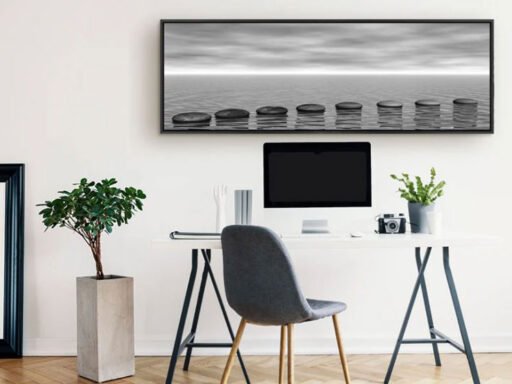 Enhancing Your Home Office with Framed Canvas Art